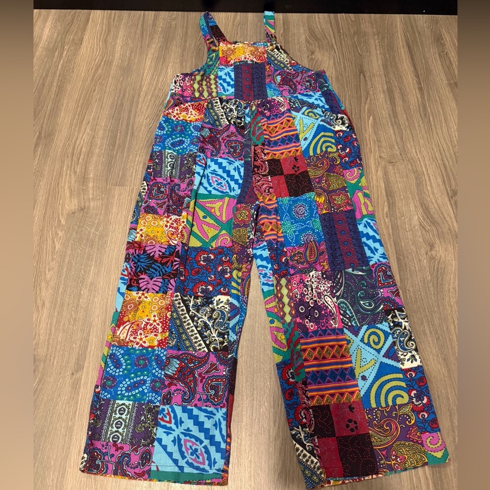 Colorful Patchwork Jumpsuit